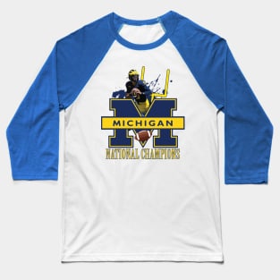 Awesome Michigan National Champions Design Baseball T-Shirt